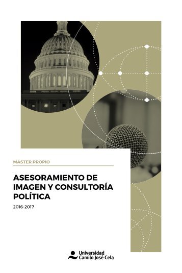 Master en Asesoramiento de imagen y consultoría política UCJC  2016-2017