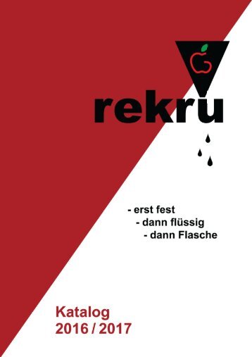 ReKru Katalog 2016/2017
