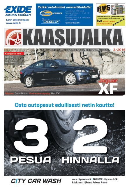 Kaasujalka Keski-Suomi 3/2016