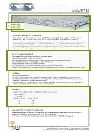 vakuVIP B2 - Vaku-Isotherm GmbH