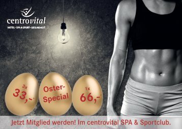 SPA & Sportclub_Angebot März-Ostern 2016