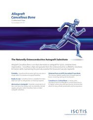 Allograft Cancellous Bone - Lindare Medical