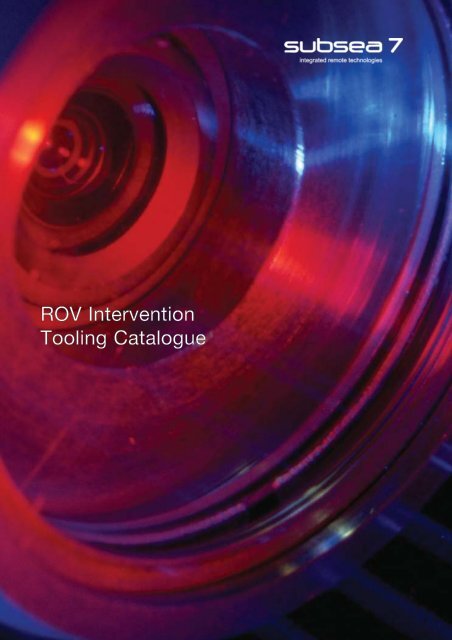 Itech Rov ROV Intervention Tooling Catalogue.qxd - i-Tech