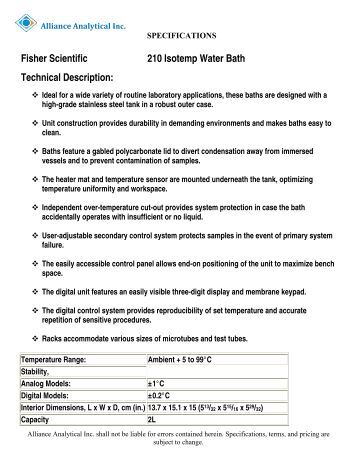Fisher Scientific Isotemp Freezer Manual