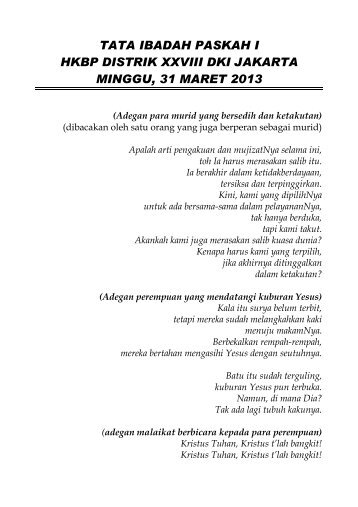 Tata-Ibadah-Paskah-2013-HKBP-Distrik-28-Bahasa-Indonesia
