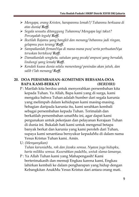 Tata-Ibadah-Paskah-2013-HKBP-Distrik-28-Bahasa-Indonesia