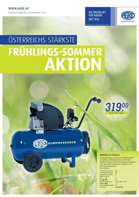 Österreichs stärkste Frühlings-Sommer Aktion