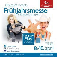 Besucherfolder FREIZEITMESSE und AUTO&BIKE