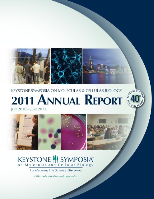 Keystone Symposia on Molecular and Cellular Biology - We are still