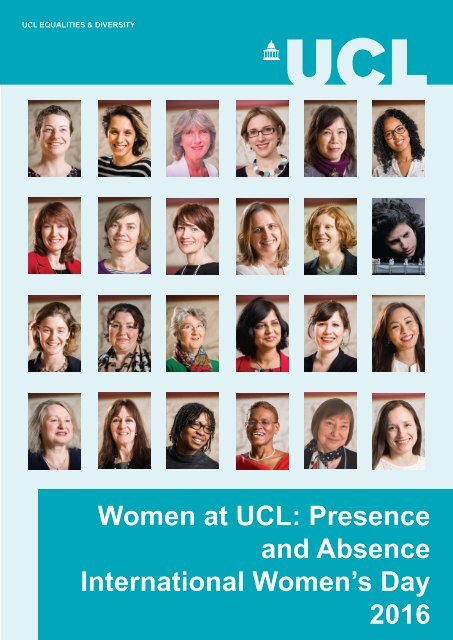 Women at UCL Presence and Absence International Women’s Day 2016