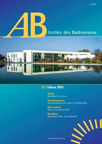 Archiv des Badewesens Februar 2016