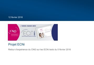 Projet ECNi