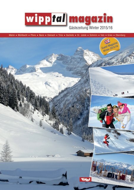 wipptalmagazin 2015-16 winter