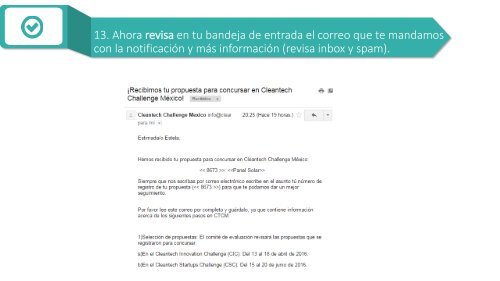 propuesta para participar