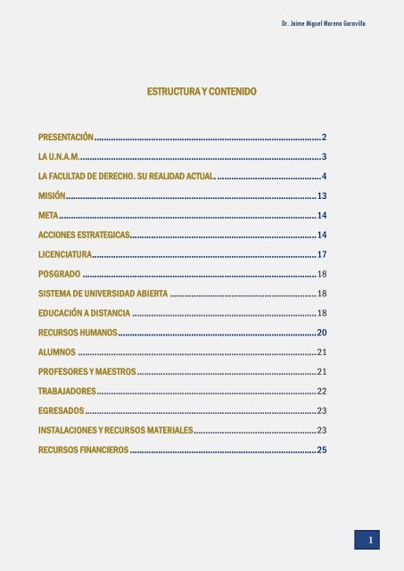 UNIVERSIDAD NACIONAL DE MÉXICO AUTÓNOMA FACULTAD DE DERECHO