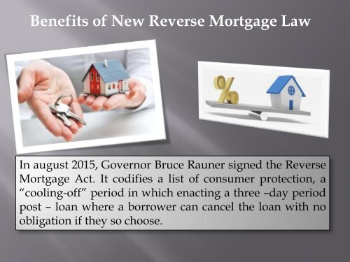 Benefits of New Reverse Mortgage Law - Z Reverse Mortgage