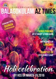 HSS Balagokulam_Newsletter-March 2016
