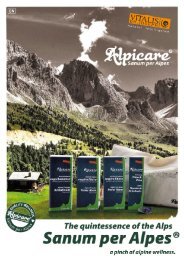 Alpicare menu EN