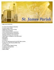 September 2012 - St. James Parish