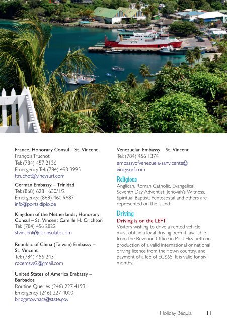 Holiday Bequia 2016 Edition