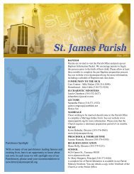 May 2011 - St. James Parish