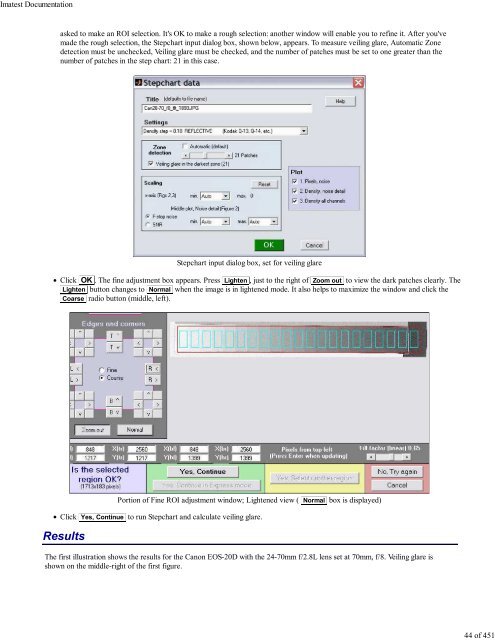 Imatest Documentation