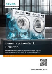 Siemens - iSensoric 2016