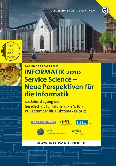 INFORMATIK 2010 Service Science – Neue Perspektiven für die ...