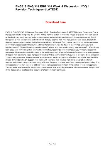 com 220 week 8 checkpoint research paper revision com 220 week 8 checkpoint research paper revision