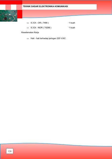 Teknik Dasar Elektronika Komunikasi