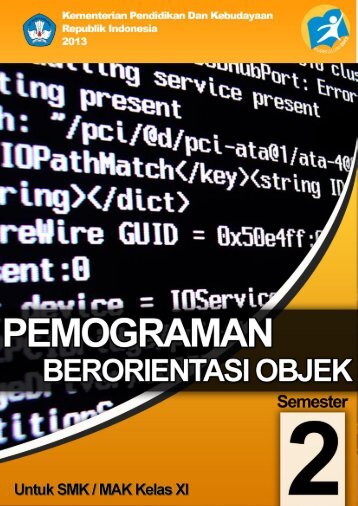 Pemrograman Berorientasi Objek