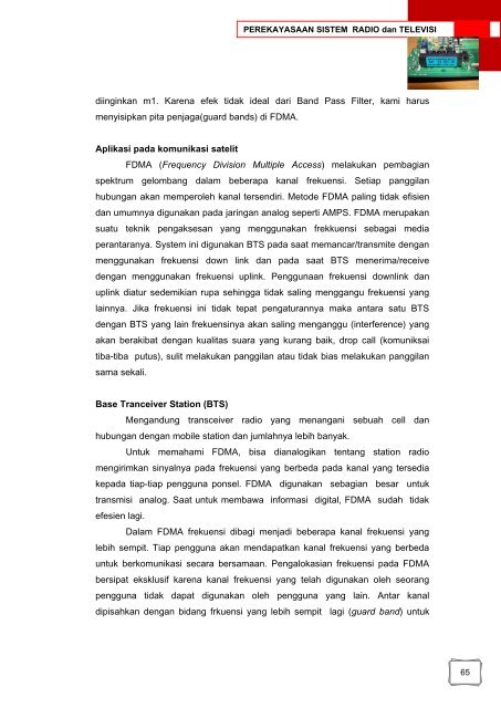 Perekayasaan Sistem Radio dan Televisi(1)