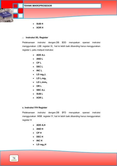 Teknik Mikroprosesor