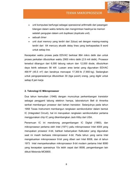 Teknik Mikroprosesor(1)