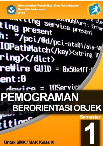 Pemrograman Berorientasi Objek(1)