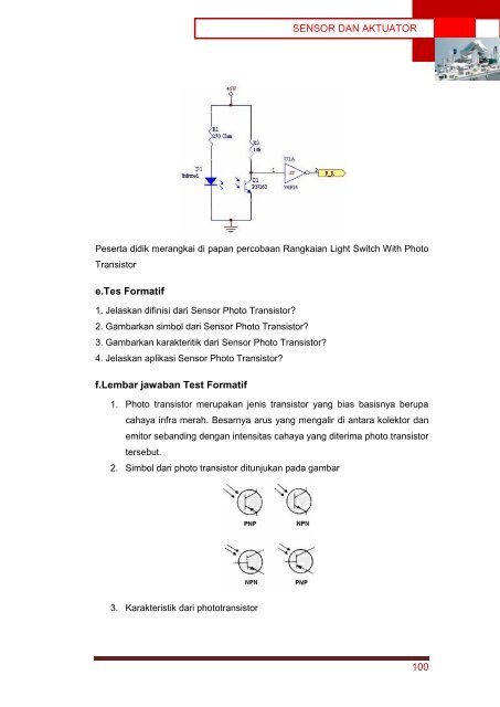 Sensor dan Aktuator