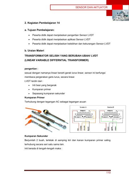 Sensor dan Aktuator