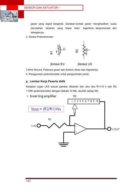 Sensor dan Aktuator