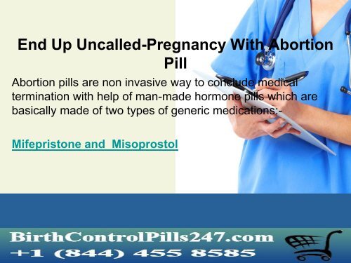 Misoprostol order