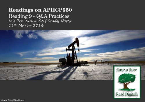 Understanding API ICP653 Reading 9-Worksheet-6