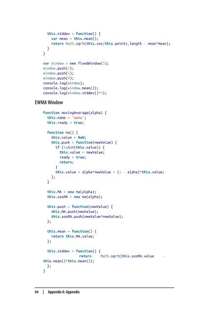 Anomaly Detection for Monitoring