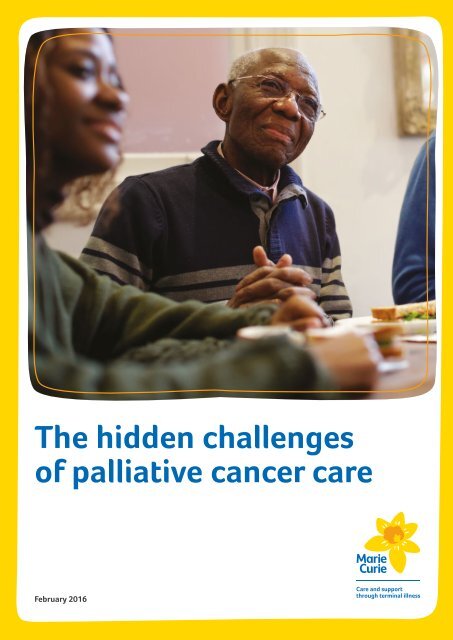 The hidden challenges of palliative cancer care