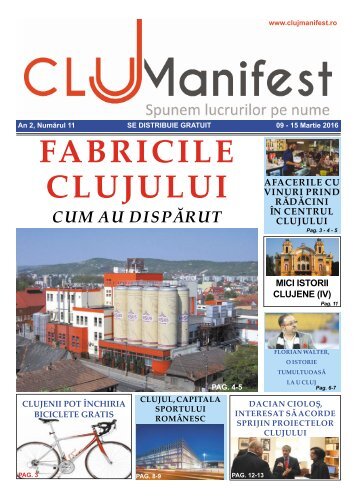 ClujManifest 2016 - Numarul 11