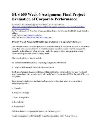 bus 650 week 5 assignment Bus 650 week 3 assignment management of working capital case study georges trains oct 2, 2015 | bus 640 week 5 assignment managerial economics ashford university bus 640 (4 pages | 1428 words) problem 1: jessica alba, a famous actress, starts. bus 650 week 5 assignment Bus 650 week 3 assignment management of working capital case study georges trains oct 2, 2015 | bus 640 week 5 assignment managerial economics ashford university bus 640 (4 pages | 1428 words) problem 1: jessica alba, a famous actress, starts.