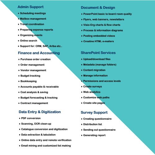 Sorted Support Brochure