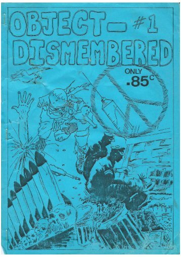 Object Dismembered Fanzine, Issue 1, 1985 