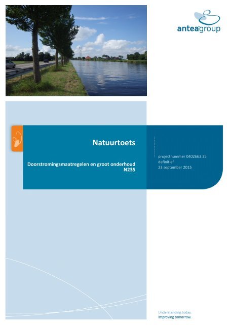 BESTEMMINGSPLAN SPITSBUSBAAN N235 - 2016