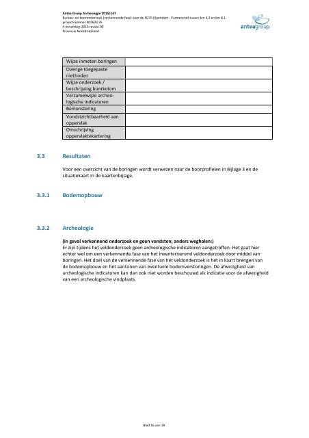 BESTEMMINGSPLAN SPITSBUSBAAN N235 - 2016