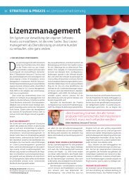 lizenzmanagement - brainwaregroup