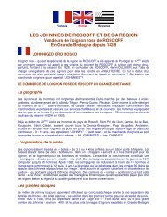 LES JOHNNIES DE ROSCOFF ET DE SA REGION - Roscoff Quotidien